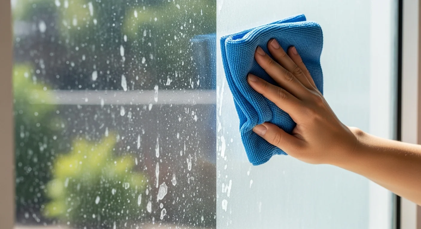 ta bort vattenspår från glas Västerås